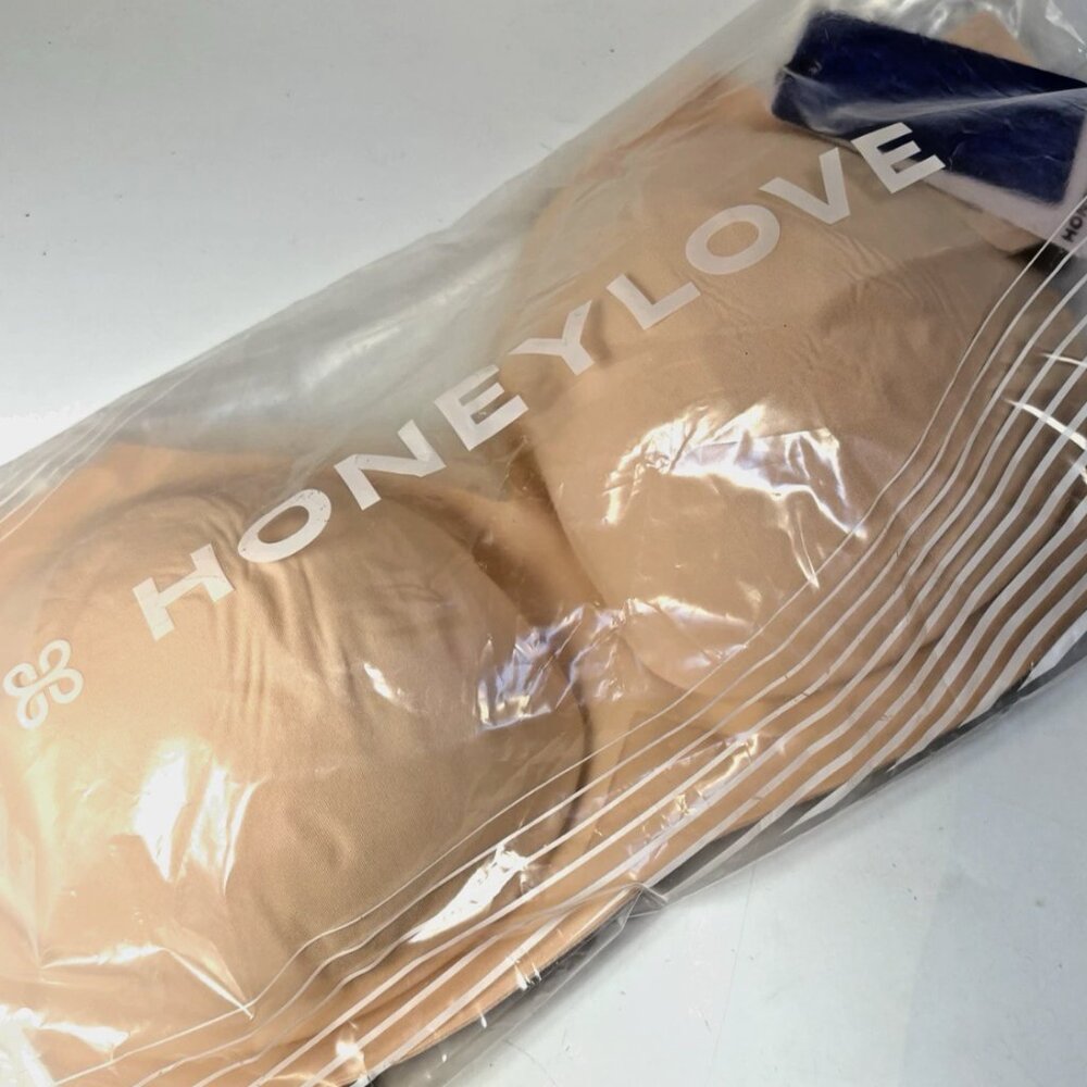 Honeylove Liftwear Crossover Bra Blush M++ (36F 36G) NWT Support Bra - Picture 3 of 5